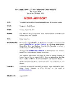 Microsoft Word - Media Advisory_East Delhi Rd Bridge