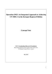 Humanitarian aid / Health / United Nations Development Group / Poverty / Food security / Hunger / Global Hunger Index / Anganwadi / Koraput district / Development / Food and drink / Food politics