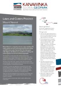 South West Victoria & South East South Australia  Lakes and Craters Precinct: Mount Noorat  MORTLAKE