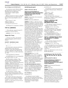 Environment of the United States / Law / 94th United States Congress / Toxic Substances Control Act / United States Code / National Ambient Air Quality Standards / Emergency Planning and Community Right-to-Know Act / Asbestos / Title 47 CFR Part 97 / United States Environmental Protection Agency / Code of Federal Regulations / Government