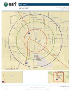 Site Map Tucson Marketplace_2 Ring: 3, 5, 7 Miles Land Advisors Organization Latitude: [removed]