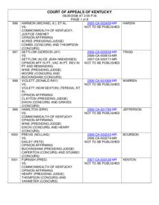 «appellant_last_name»«appellant_first_name»«appellant_etal»«appellant_etal»«appellant_etal» VS