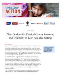 New options for screening and treatment