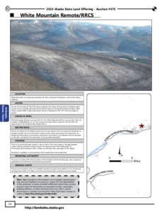 N[removed]Alaska State Land Offering - Auction #475 