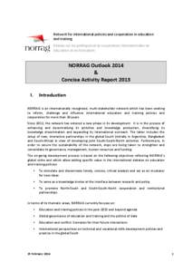 Microsoft Word - NORRAG outlook 2014 and activity report 2013_final_20140225.docx