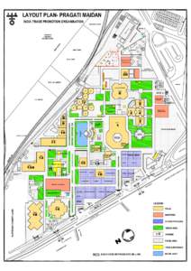 LAYOUT PLAN- PRAGATI MAIDAN  BH AIR