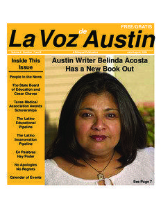 La Voz de Austin July August 2009 inter