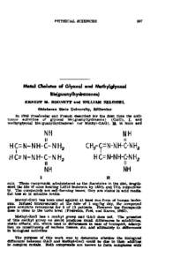 Metal Chelates of Glyoxal and Methylglyoxal Bis (Guanylhydrazones)