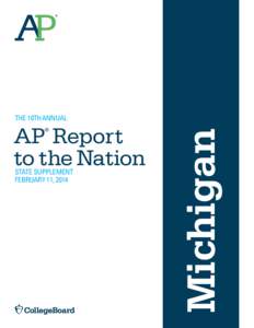 AP Report to the Nation ® STATE SUPPLEMENT FEBRUARY 11, 2014