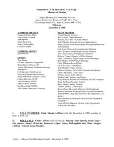 Personal life / Low-Income Housing Tax Credit / United States Department of Housing and Urban Development / Supportive housing / Homelessness / Public housing / Portland /  Oregon / Affordable housing / Housing / Poverty