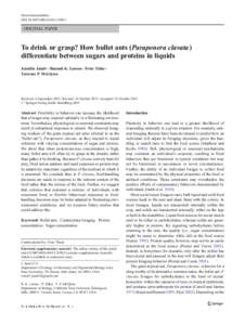 Fauna of Nicaragua / Paraponera / Biology / Behavior / Foraging / Leafcutter ant / Human behavior / Symbiosis / Myrmicinae / Ants