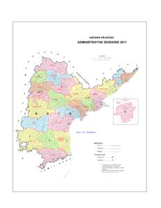 ANDHRA PRADESH  ADMINISTRATIVE DIVISIONS 2011 A  R