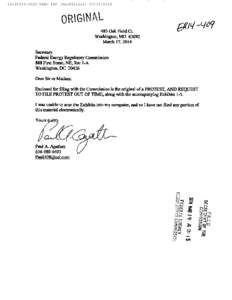 [removed]FERC PDF (Unofficial[removed]DWSINAL 485 Oak Field Ct. Washington, MO[removed]March 17, 2014