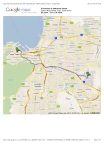 Cape Town International Airport (CPT), Matroosfontein 7490 to Atterbury House - Google Maps