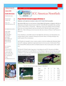 Volume 6, Issue 70  ICC - AMERICAS January 2009