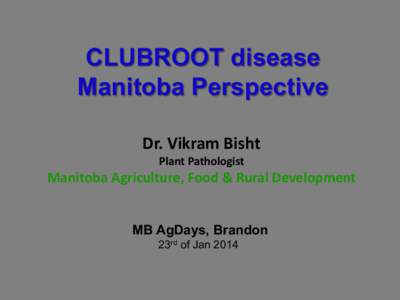 CONTANS Research on Carrot Sclerotinia Disease