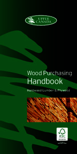 Wood Purchasing  Handbook Hardwood Lumber & Plywood  Contents