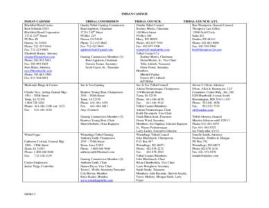 Adams County /  Wisconsin / Dixon County /  Nebraska / Ho-Chunk / Woodbury County /  Iowa / Native American gaming / Wisconsin / Geography of the United States / Native American tribes in Iowa