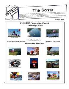 The Scoop  Volume XVI, Issue 7 r parties. Portions of this newslette