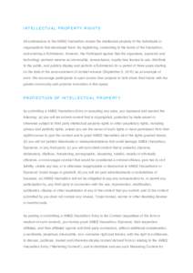 INTELLECTUAL PROPERTY RIGHTS  All submissions to the AMEE Hackathon remain the intellectual property of the individuals or organizations that developed them. By registering, consenting to the terms of the Hackathon, and 