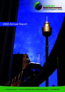 2010 Annual Report  www.sbenrc.com.au |