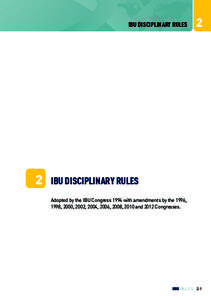 IBU DISCIPLINARY RULES  2 2
