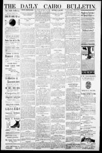 The daily Cairo bulletin. (Cairo, Ill[removed]p ].