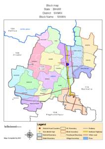 Block map ! . State : BIHAR District : SIWAN Block Name : SIWAN