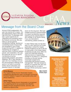 CFAA News Winter[removed]CFAA News Winter 2013