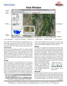 Spatial Display: View Window