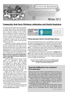  	  
   This newsletter is brought to you by the Colliers Wood Residents’ Association and is compiled and distributed to