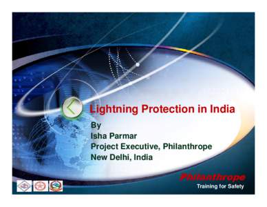 Microsoft PowerPoint - Isha Parmar Lightening Protection In India.ppt [Compatibility Mode]