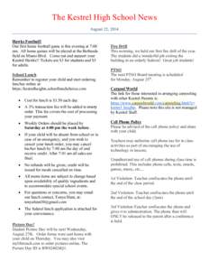 Microsoft Word - The Kestrel News[removed]doc