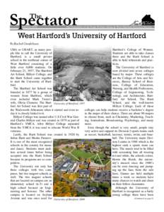 The  Spectator Summer[removed]The Newsletter of the Noah Webster House & West Hartford Historical Society