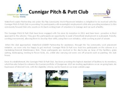 Games / Sports / Pitch and putt / Recreation