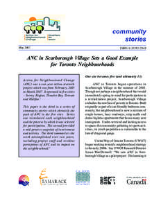 community stories May 2007 ISBN #[removed]