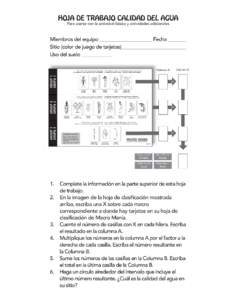 Macro Mania Water Quality Worksheet-Spanish.pdf