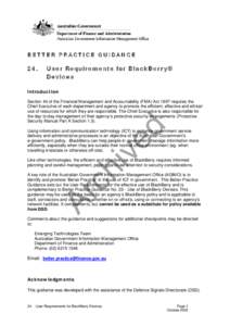 Microsoft Word - BB BP Guidance #24 - User Requirements for BB Devices _2_.doc