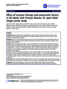 Glycogen storage disease type II / Enzyme replacement therapy / Lysosomal storage disease / Spirometry / Amyotrophic lateral sclerosis / Fabry disease / Alglucosidase alfa / ERT / Health / Medicine / Rare diseases