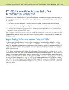 Columbia River: National Water Program End of Year Performance Report - FY 2010