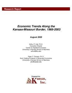 Economic Trends Along the Kansas-Oklahoma Border, [removed]