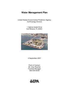 Microsoft Word - Gulf Breeze Water Mgt Plan Draft_09-04-07_rev.doc
