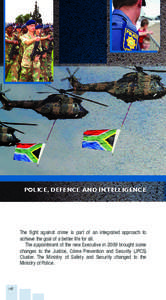 Pocket Guide to South Africa[removed]: Police, defence and intelligence