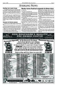 August 13, 2009  THE LANDMARK Holden, Massachusetts Page 15