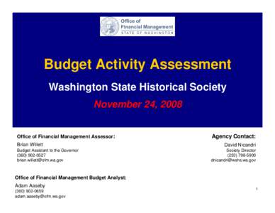 Microsoft PowerPoint - Final Draft - WSHS Assessment - Phase II Pilot.ppt