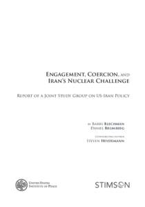 International relations / Politics of the United States / Foreign relations of the United States / Foreign relations of Iran / Iran–United States relations / Politics of Iran / Henry L. Stimson Center / United States Institute of Peace / Henry L. Stimson