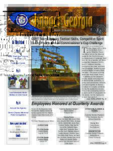 Impact Georgia November 2013 Newsletter In This Issue  CERT Teams Display Tactical Skills, Competitive Spirit