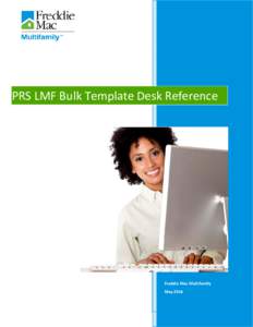 PRS LMF Bulk Template Desk Reference