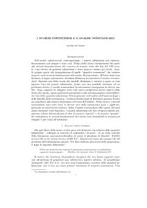 I NUMERI INFINITESIMI E L’ANALISI NONSTANDARD MAURO DI NASSO