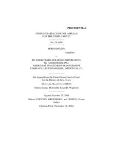 Dissent / Freedom of speech / Labour law / Whistleblower / Sarbanes–Oxley Act / Arbitration / Finance / TD Ameritrade / Business / Law / Anti-corporate activism